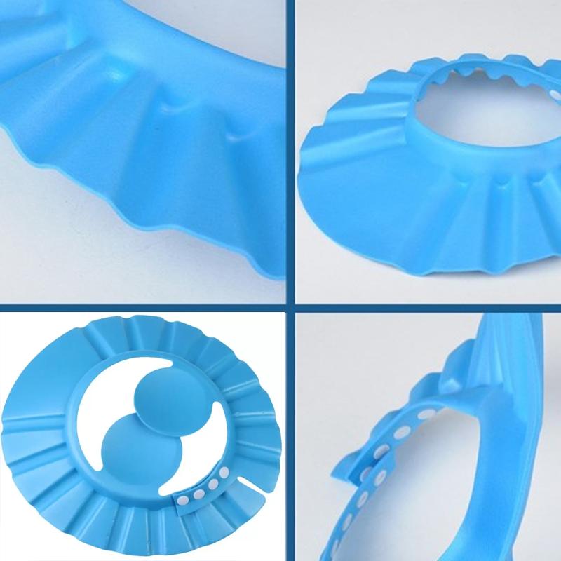 378 Adjustable Safe Soft Baby Shower Cap 378 Adjustable Safe Soft Baby Shower Cap